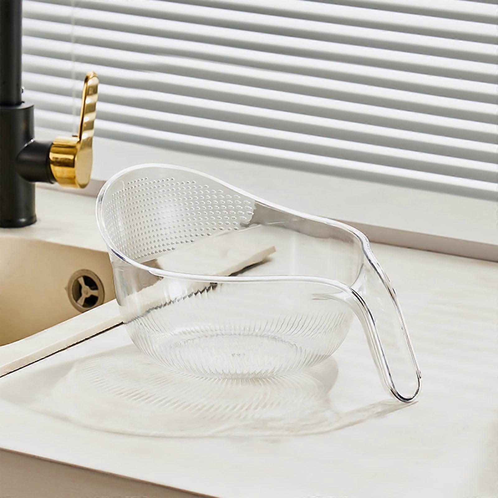 Kitchen Sink Drain Basket 2024 Upgrade, Compatible with Standard Drains, Multi-Functional Removable Plastic Strainer with Funnel for Food & Fruit