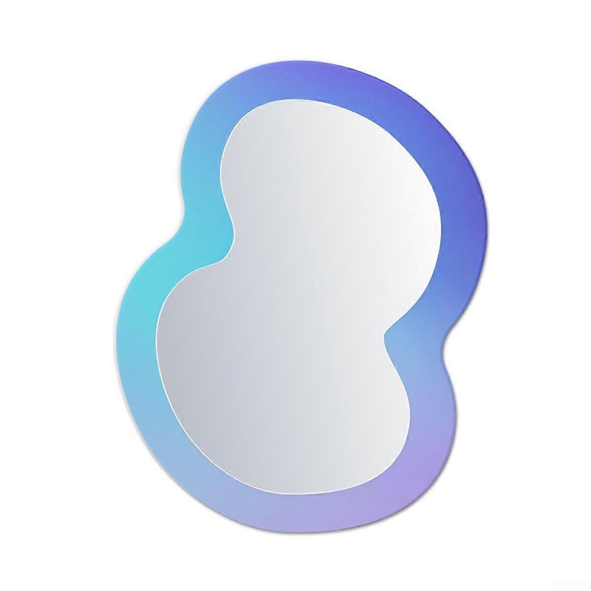 Glass Magnetic Locker Mirror For Refrigerators Cabinets And School Lockers Clear Reflection With Strong Magnetic Backing