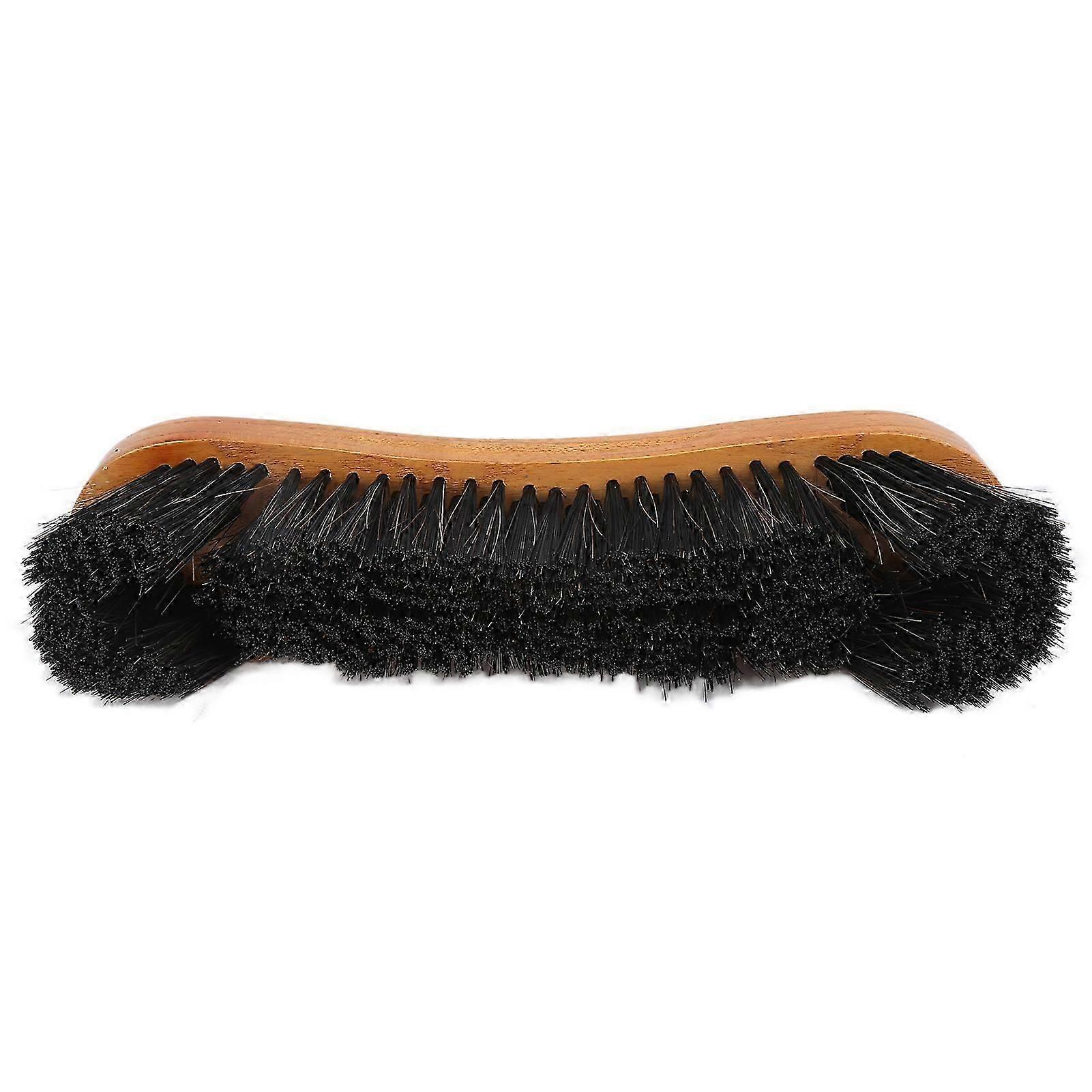 Billiard Table Brush Maple PVC Log Color Waist-Shaped Snooker Cleaner