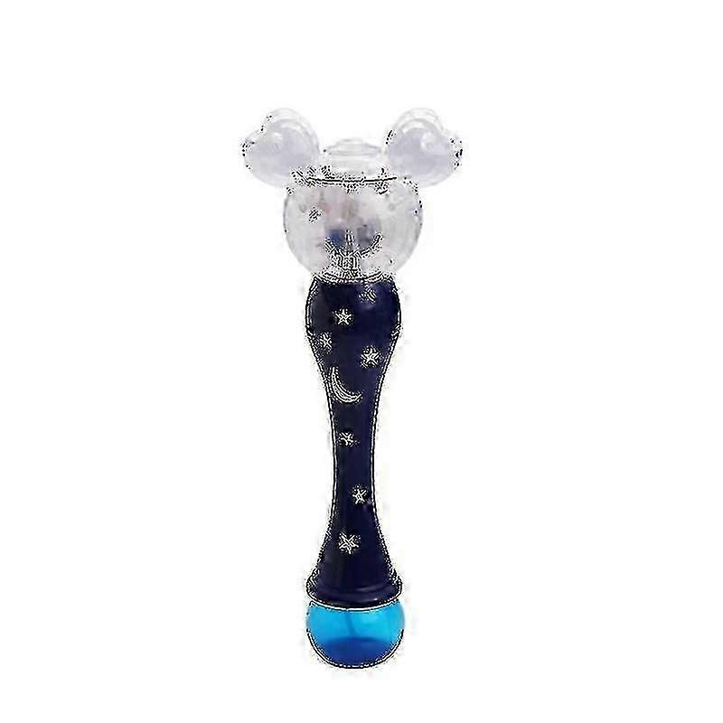 Bubble Machine Electric Bubble Wand Nontoxic Durable With Musical Light Fairy Stick Bubble