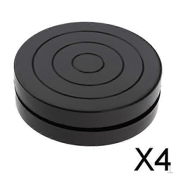 4x 11cm Rotating Stand Turntable DIY Decoration Cake Mounting Tool