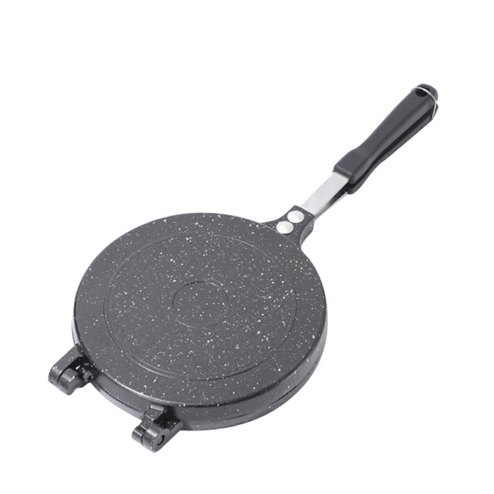Double Sided Frying Pan Nonstick Pancake Pan Sandwich Baking Pan Maker Easy to Clean Aluminum Alloy