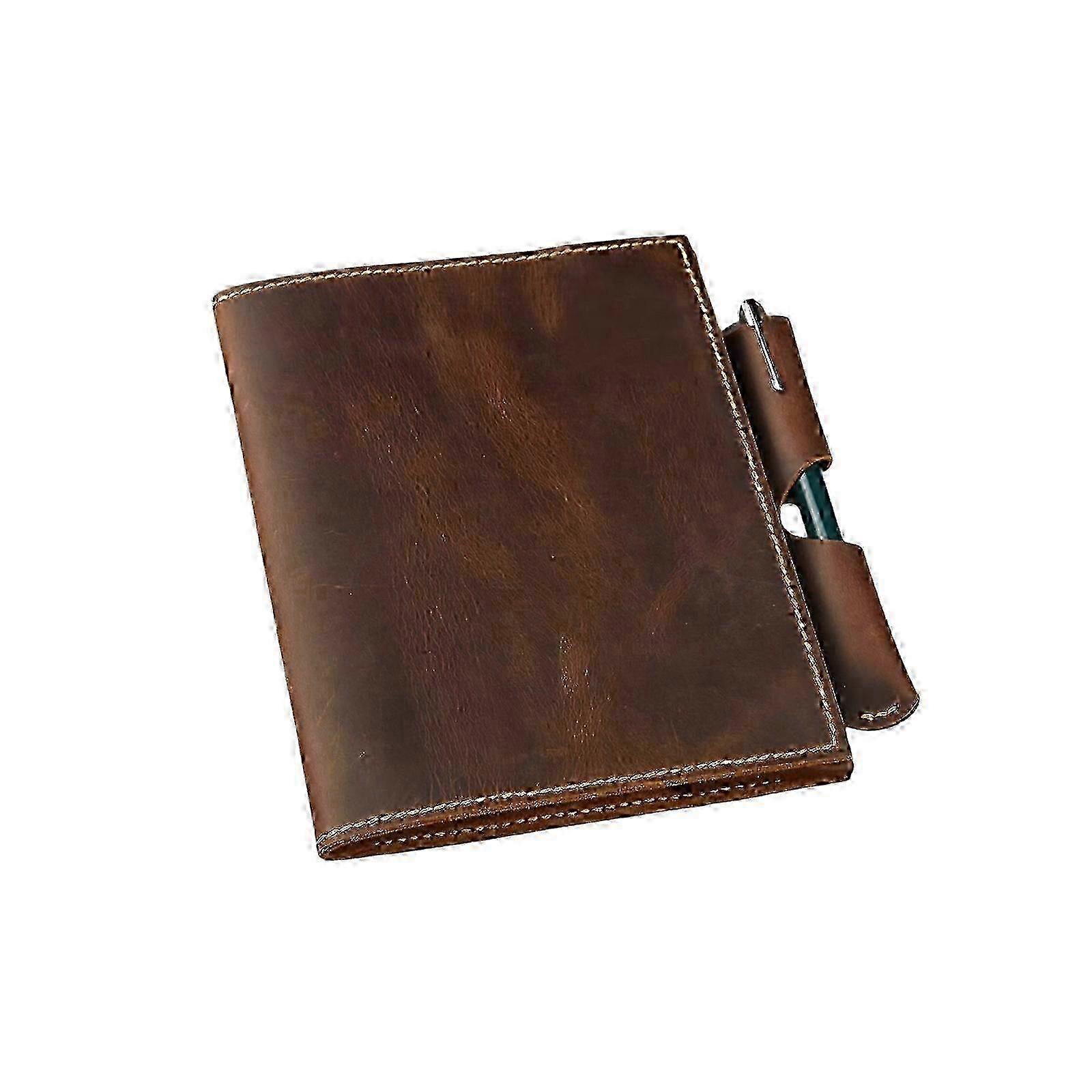 Genuine Leather Supernote A5X A6X 2 Nomad Folio Cover Case with Pen Holder _Gift for G