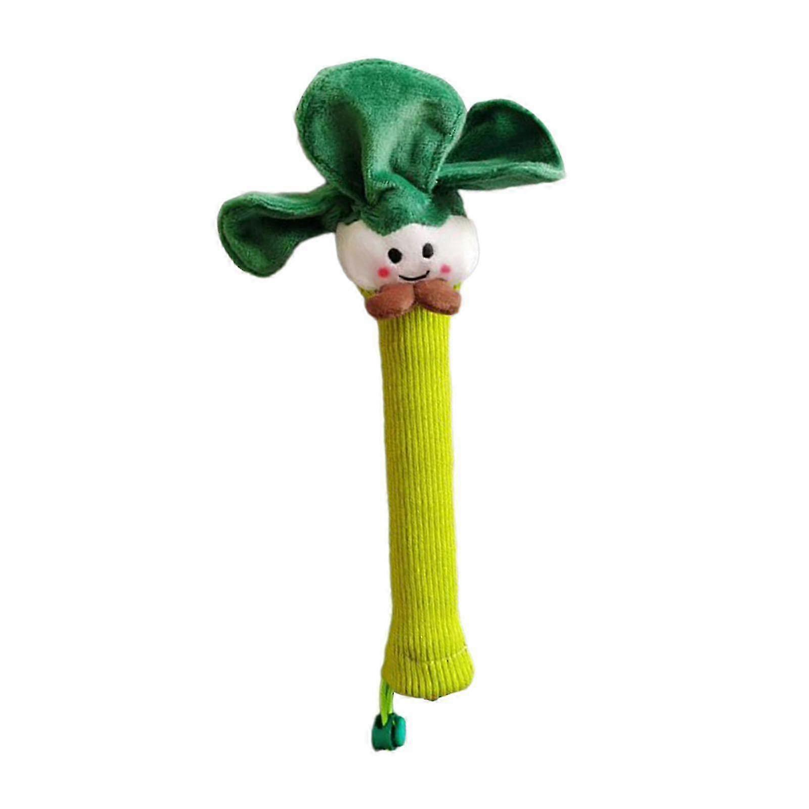 Badminton Racket Handle Cover Grip Protector Plush Doll Shock Absorbing Anti Slip Tennis Grip Racket Handle Protective Cover-color: style D 