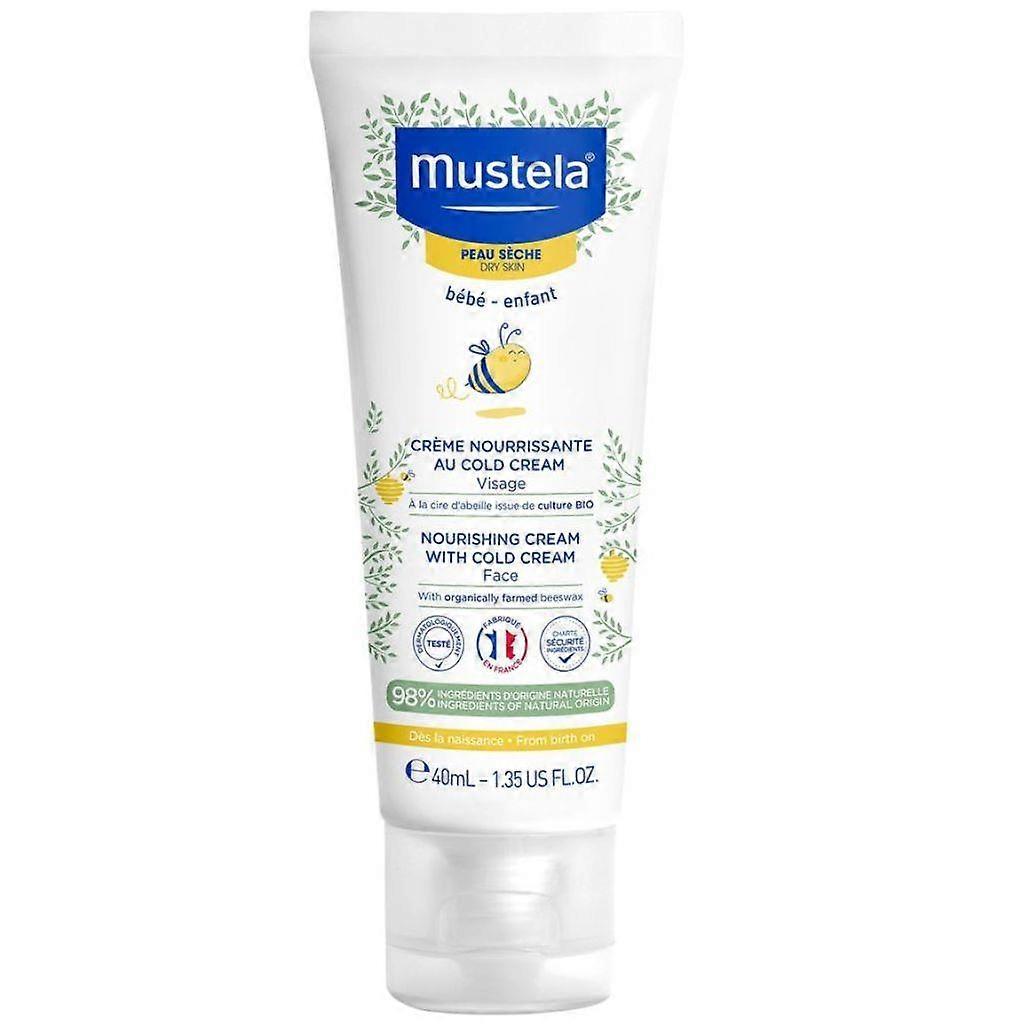 Mustela Nourishing Cream with Cold Cream for Face 40ml