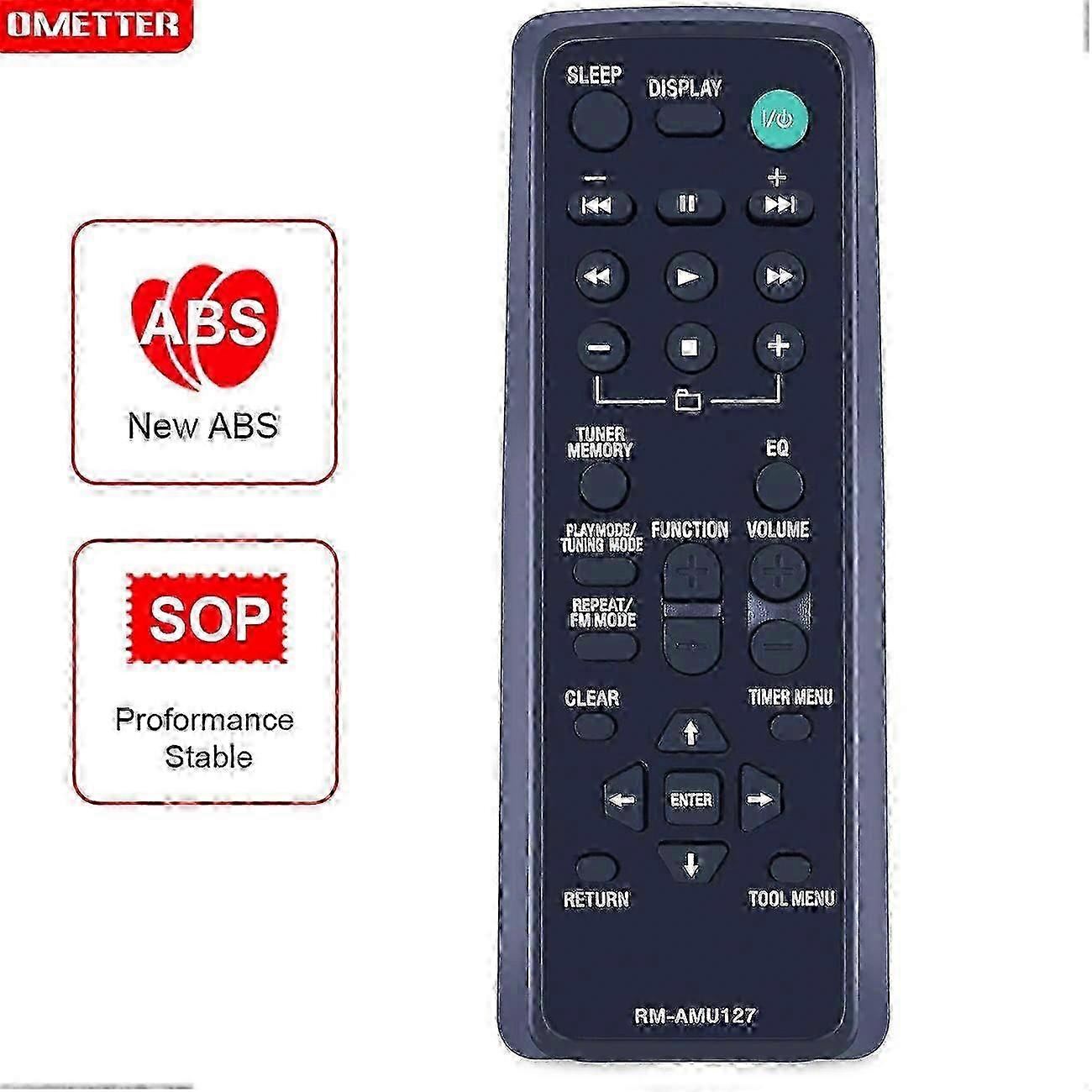 New Remote Control RM-AMU127 for Sony Audio System CMT-G1BIP CMT-G1IP HCD-G1BiP HCD-G1iP z