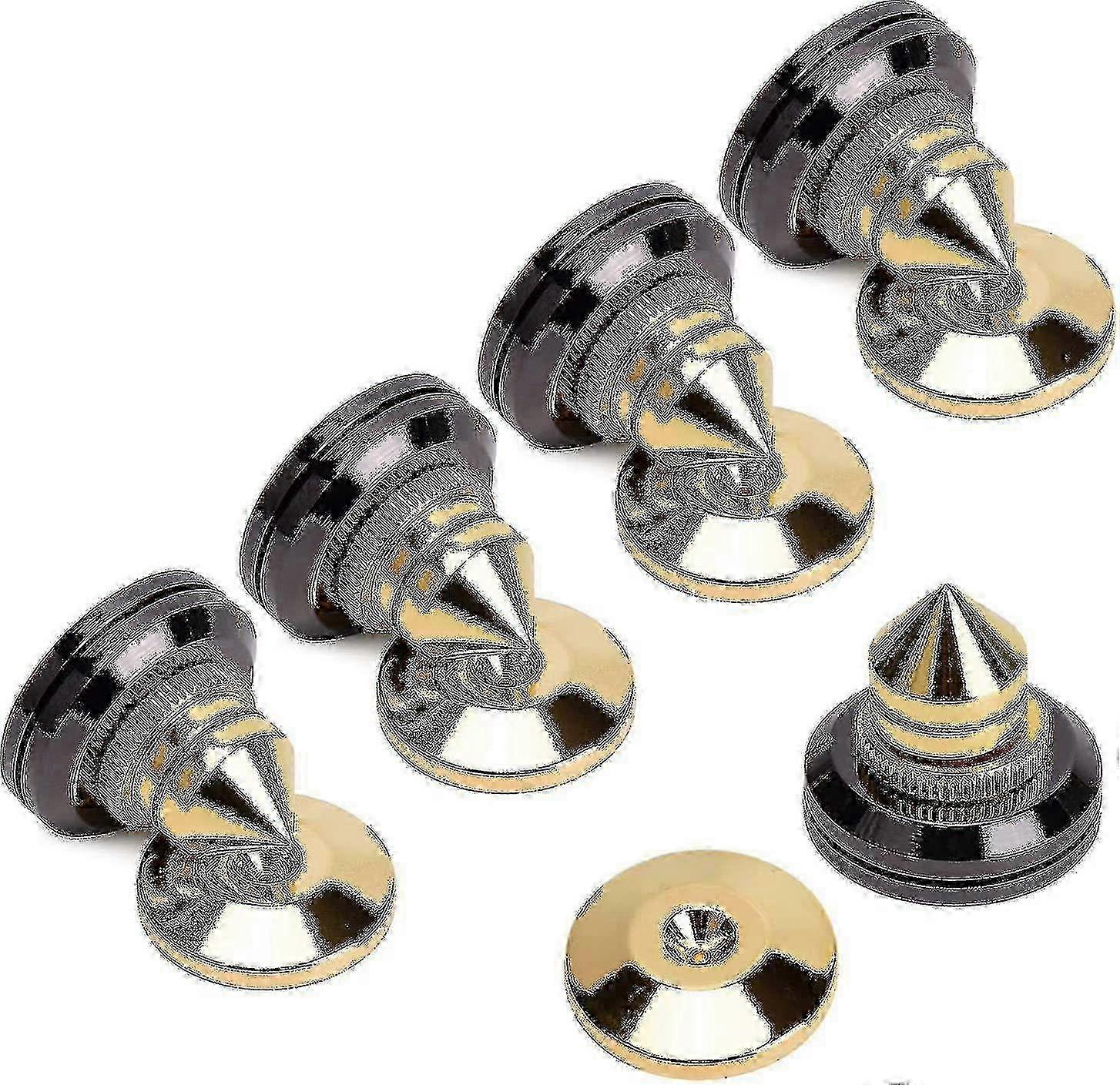 4 Audio Power Amplifier Turntable Isolation Bracket Feet Conical Bottom Pad Paste Type Anti-vibratio