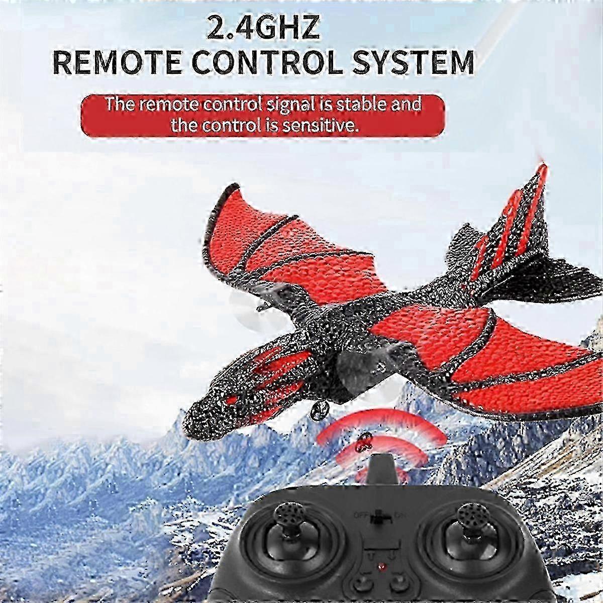 f RC Plane 2.4G Simulated Flying Dragon Aircraft Remote Control Flying Model Glider Airplane EPP Foam