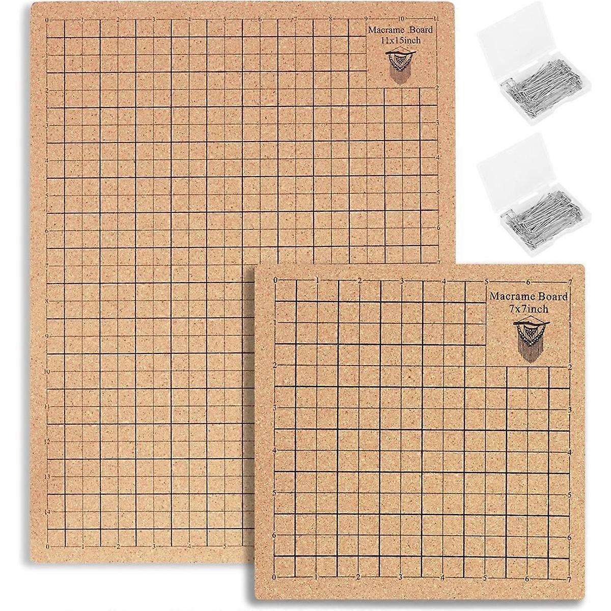 Macrame Board for Braiding & Cording,Macramé Project Board for Braiding Bracelet Creating Macrame an