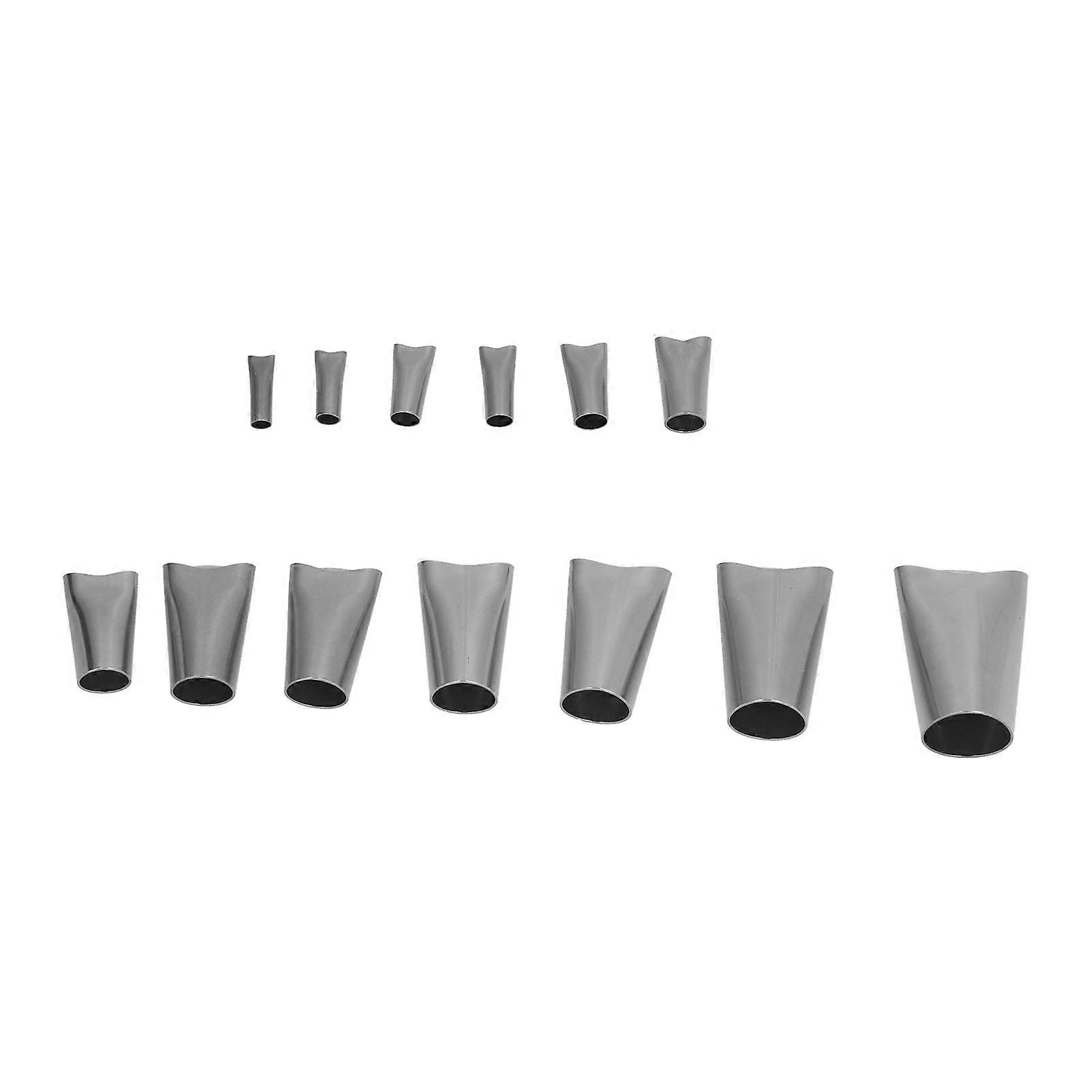 14Pcs Caulking Nozzle Set Reusable Stainless Steel Sealant Nozzle Caulking Tool for Window