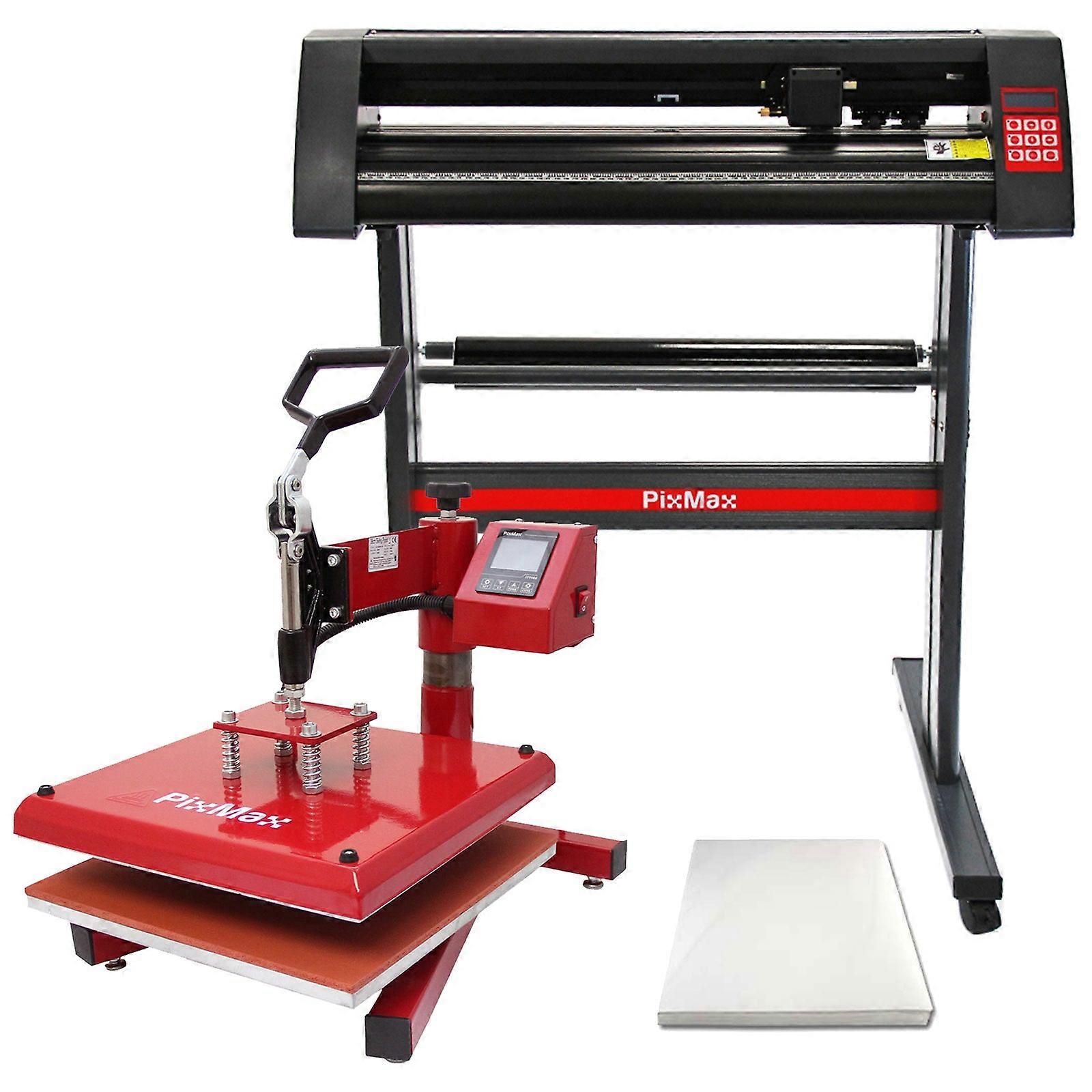 PixMax 38cm Swing Heat Press & Coupe-vinyle