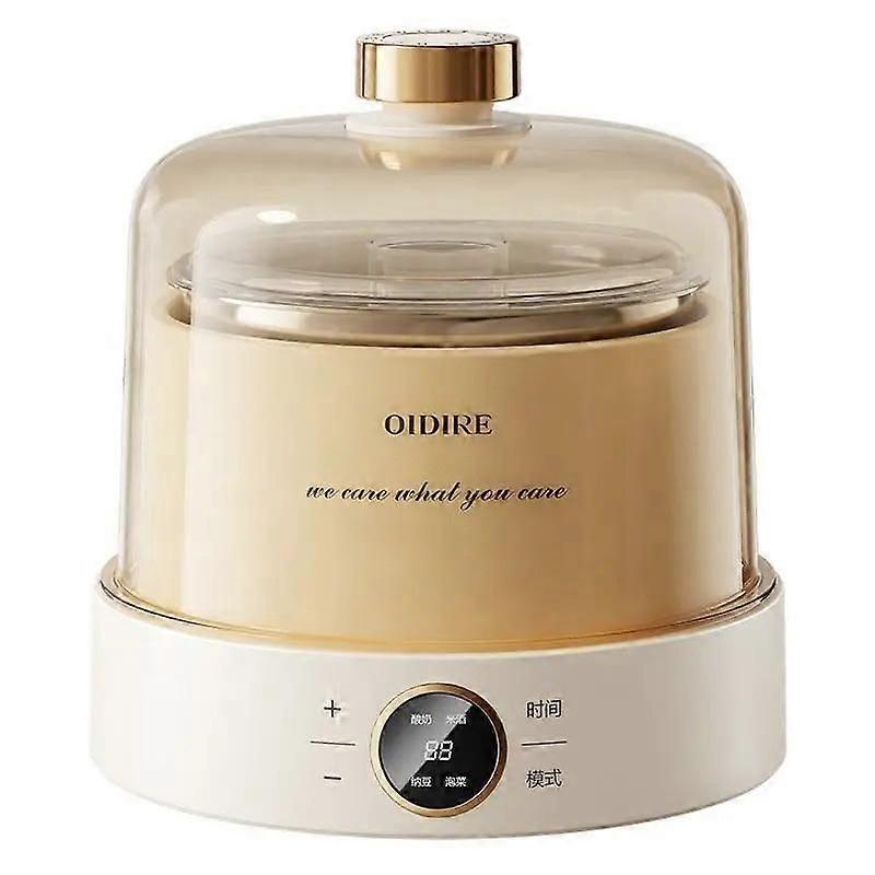 1L Electric Glass Yogurt Maker Smart Constant Temperature Automatic DIY Yogurt Machine Multifunctional Rice Wine Natto Machine for Home
