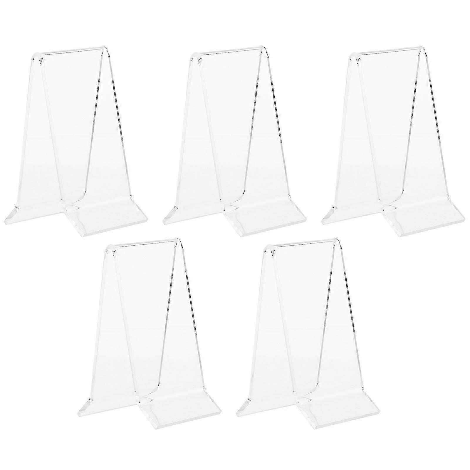 2025 5pcs Clear Acrylic Shoe Racks Store Display Stands Sandal Display Stands Shoe Rack Holder