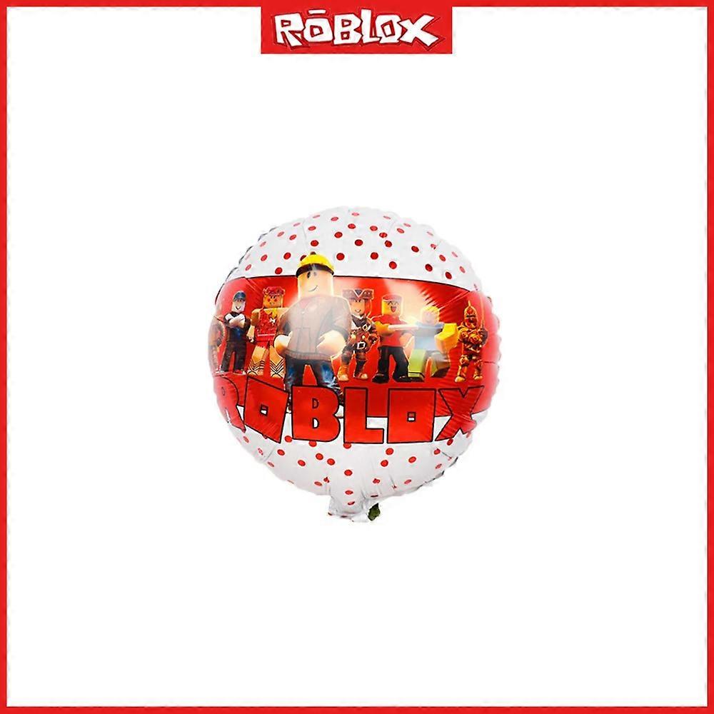 ROBLOX ballons fournitures de f��te d'anniversaire dessin anim�� jeu Film d'aluminium ballon b��b�� douche enfants faveur pour gar?on d��coration