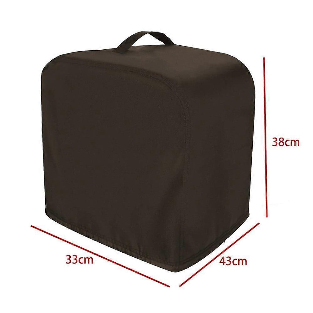 Ice Maker Cover, Ice Machine Cover for Portable Countertop Ice Maker Machine Coffee Color