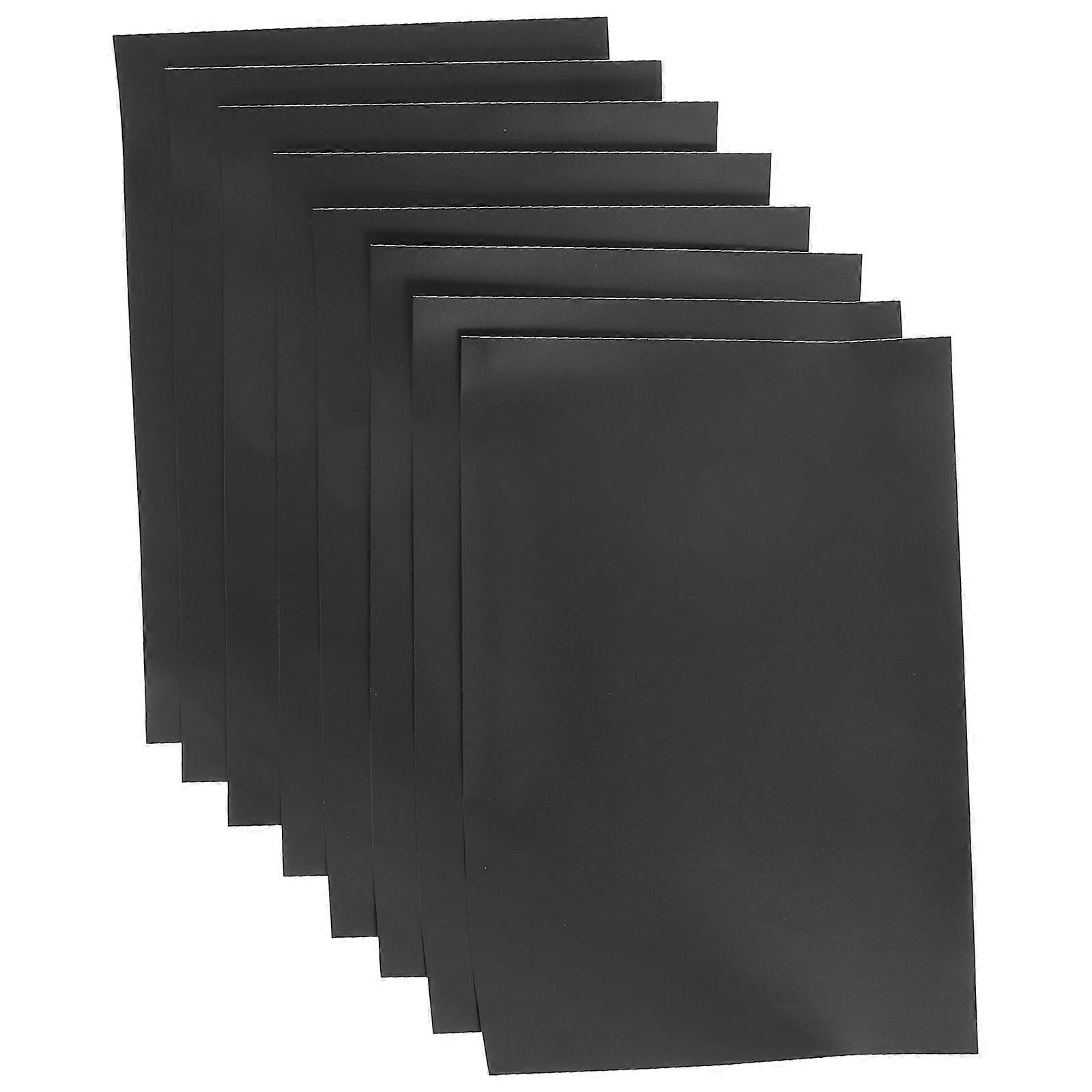 8 Sheets Erasable Writing Blackboard Sticker for Wall Blackboard Sheet Board