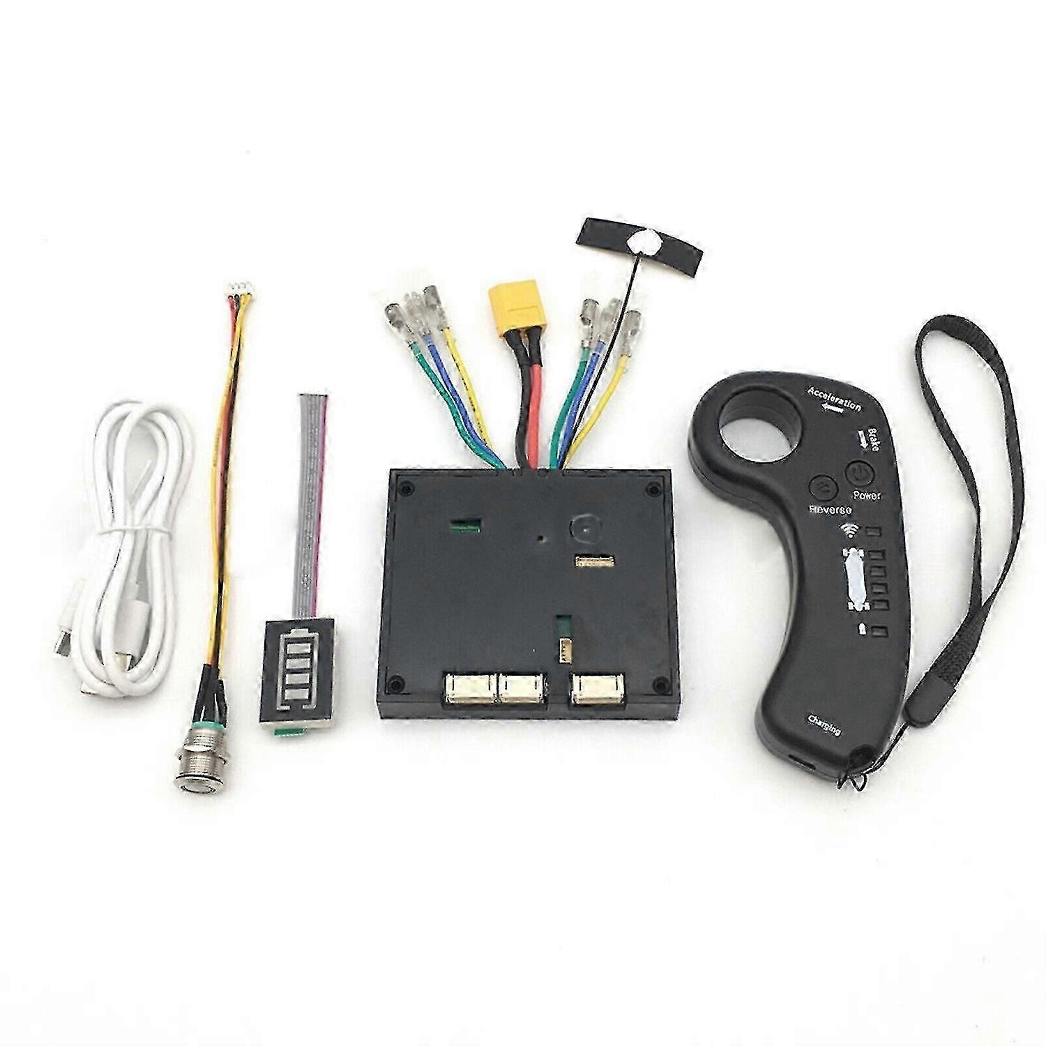 Electric Skateboard Dual Motor ESC Upgrade DIY Kit Longboard Control with Remote