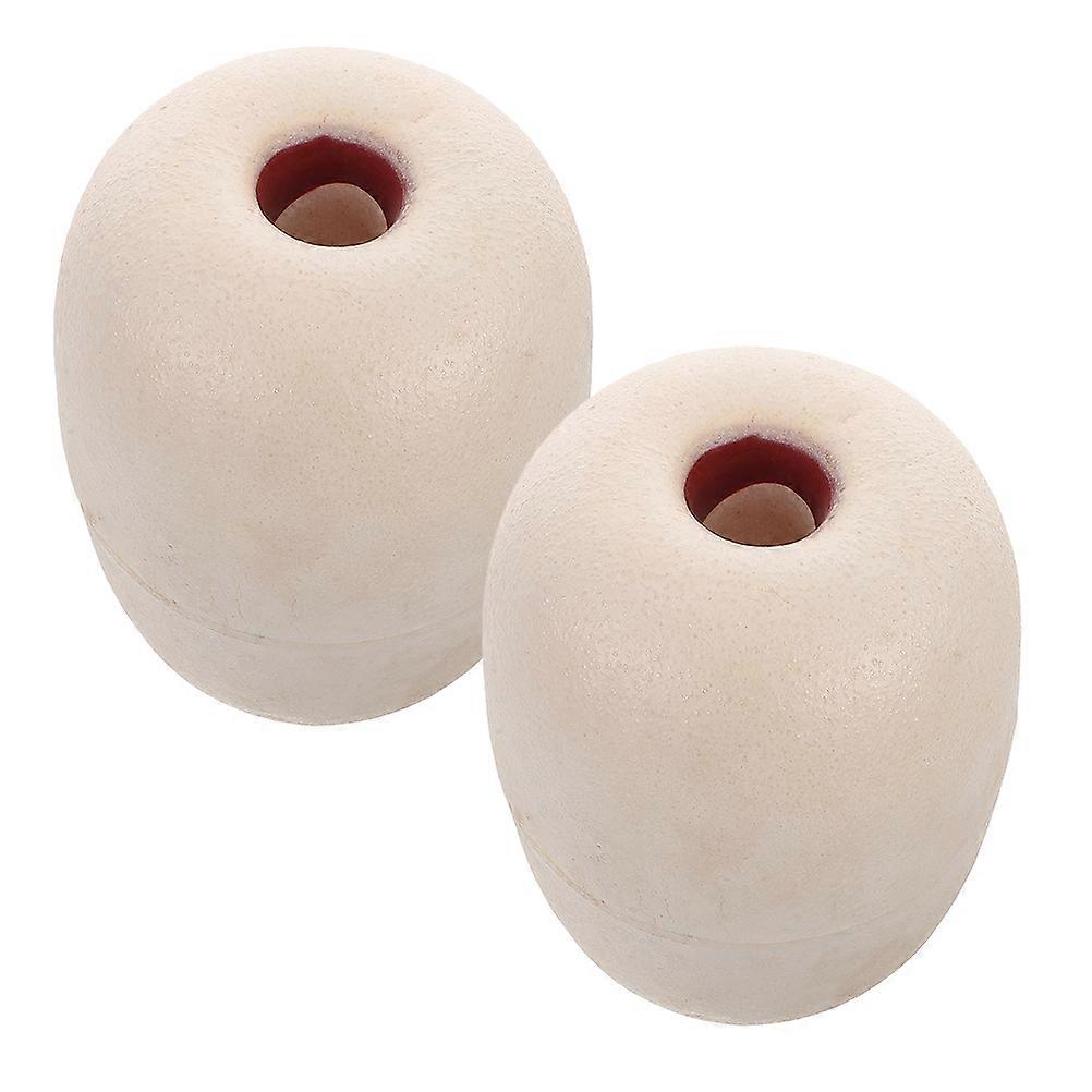 Oval Water Float Marine Rope for Fishing Use 2Pcs Floating Buoy Set