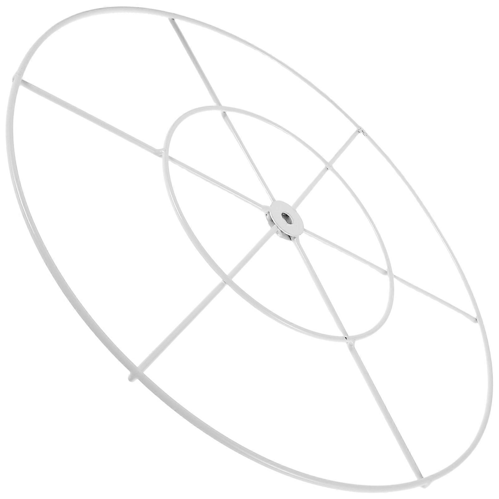 Iron Ceiling Drape Hoop for DIY White Sturdy Wedding Circle Ring