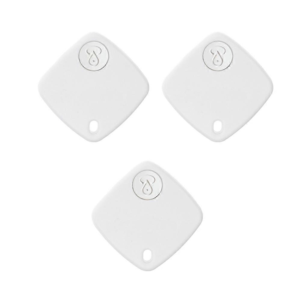 3Pcs Mini Smart GPS Tracker High-Precision Location Tracking for IPhone Find My App, Key Finder Position Reminder White