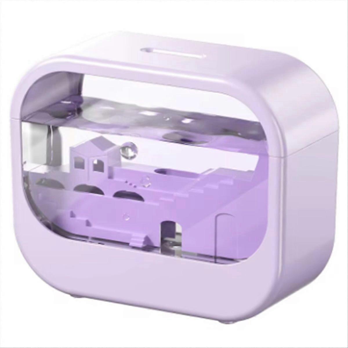 Aromatherapy Diffuser Type-C USB Air Humidifier for Home Office Desktop Small Electric Aroma Oil Diffuser Purple