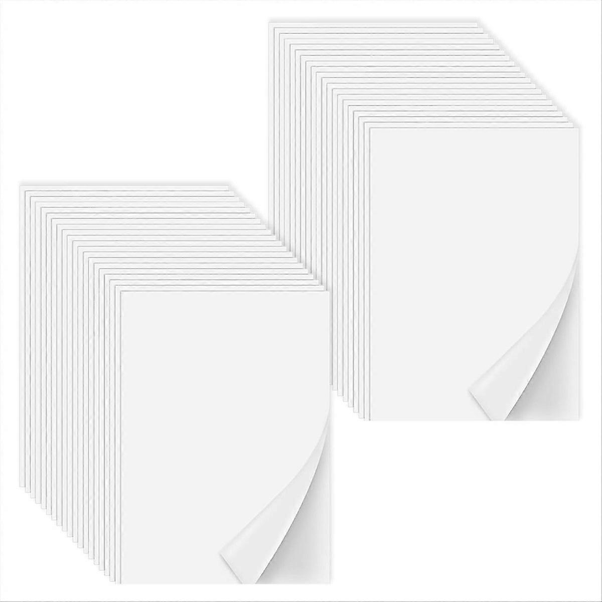 Iron on Adhesive Sheets 40PCS, A4 Size Fusible Adhesive Sheets