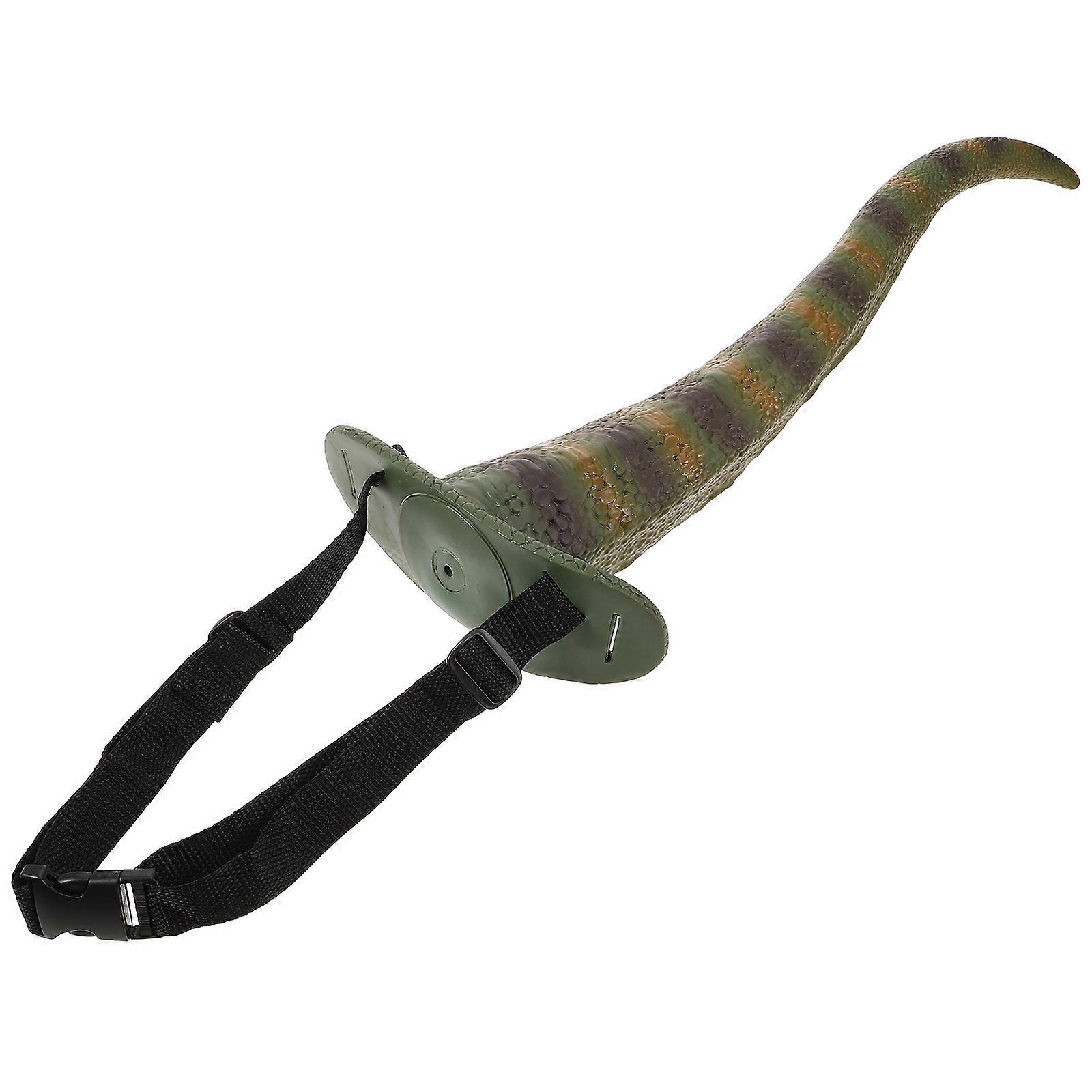Plastic Dinosaur Toy Animal Tail for Playing Costume Accessory