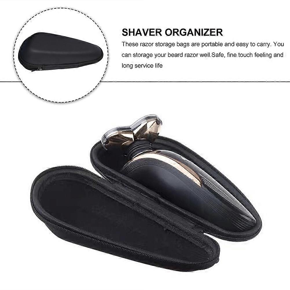 Storage Pouch Organizer for Storage 2Pcs Eva Black Cases