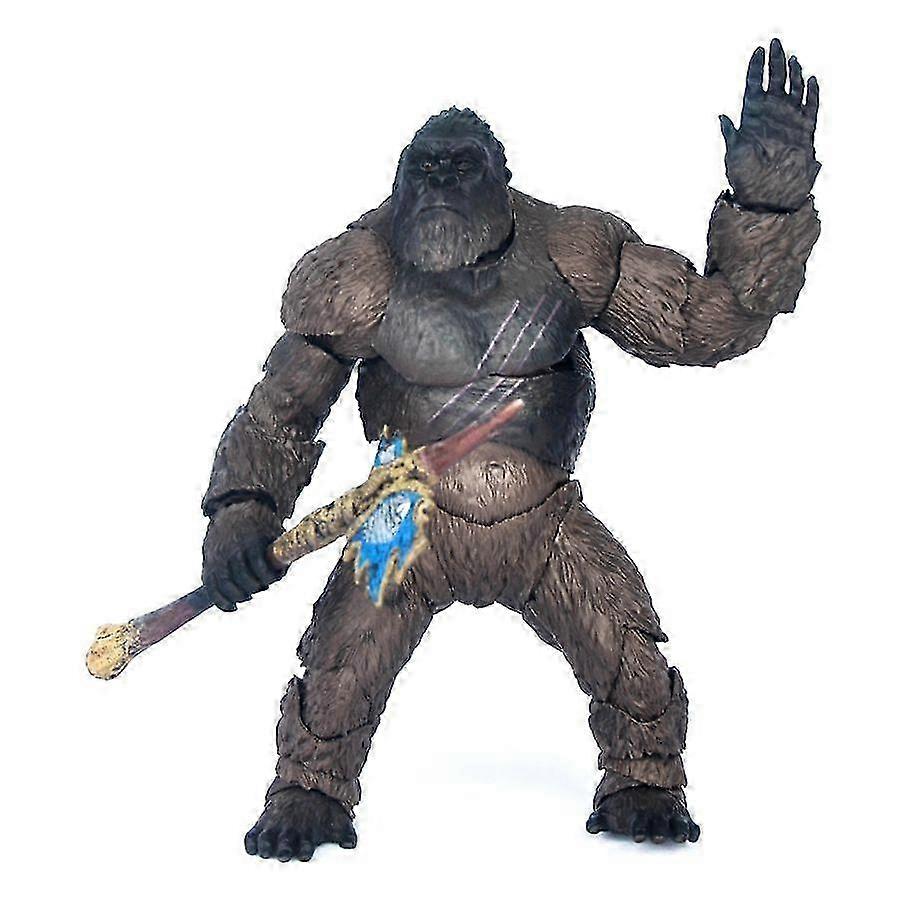 1 piece 2021 movie version SHM Godzilla vs. Kong Gorilla Super Movable Toy Figure Model