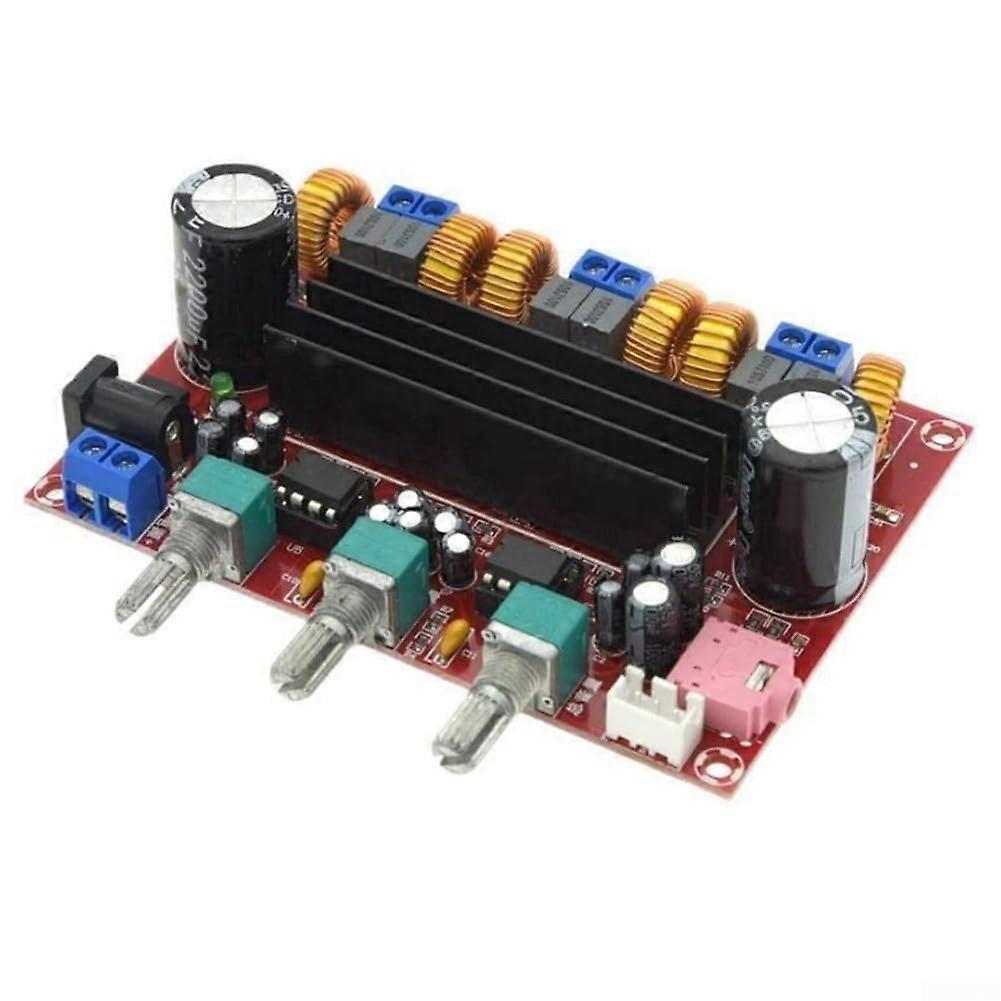 2Channel Digital Audio Board With 2x50W And 100W Subwoofer Output, 12V24V DC Compatible