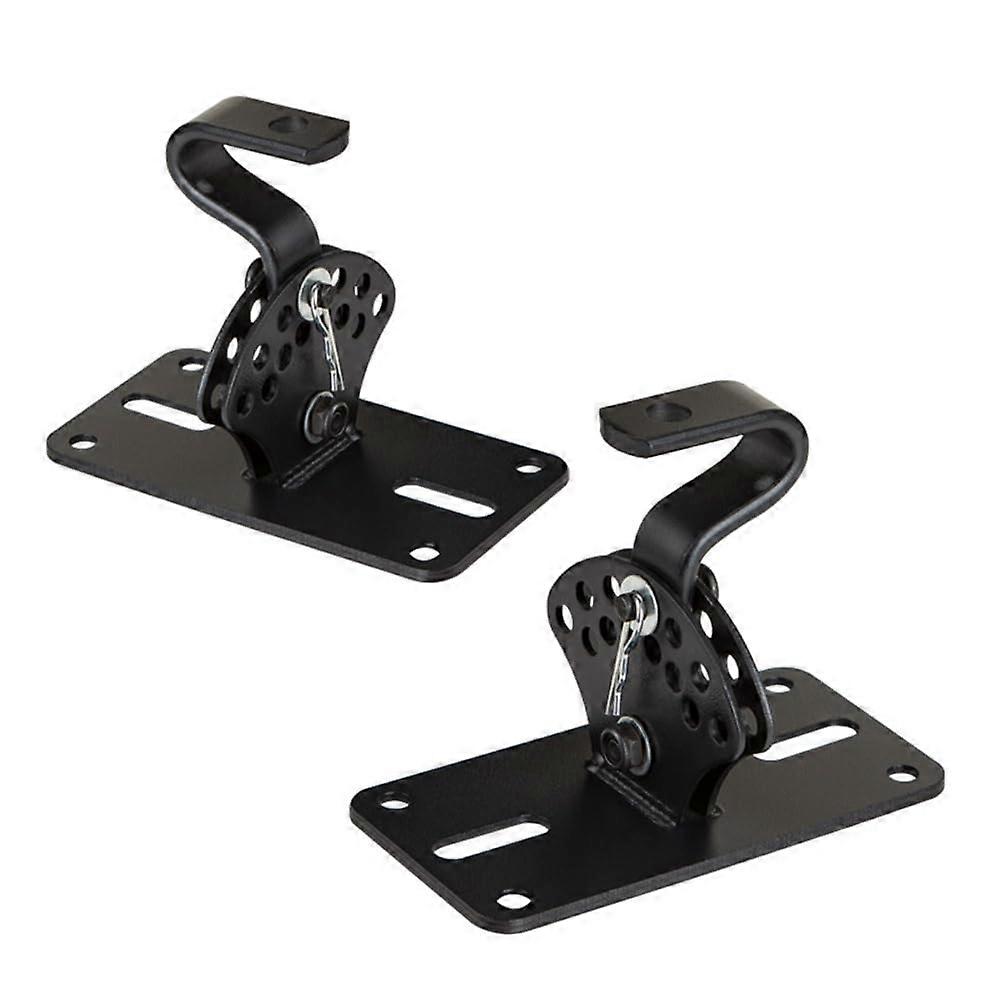 Speaker Wall Mount Bracket 2 Pack Screw Pendant Bracket Ceiling Rack Surround KTV Hanger Rings Easy Install