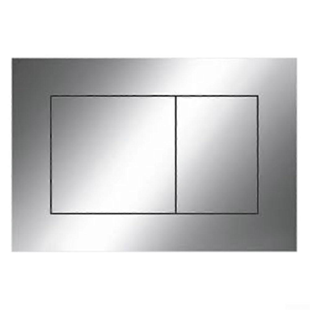 Chrome Dual Flush Plate for TECE Models 9240401 9240407 924041 with Water Saving Buttons