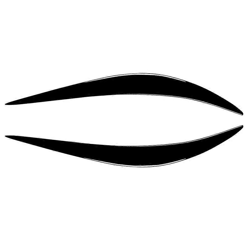 Compatible with Infiniti Q50 2014-2019 ABS Headlight Eyelid Covers Sleek Weather-Resistant Trim