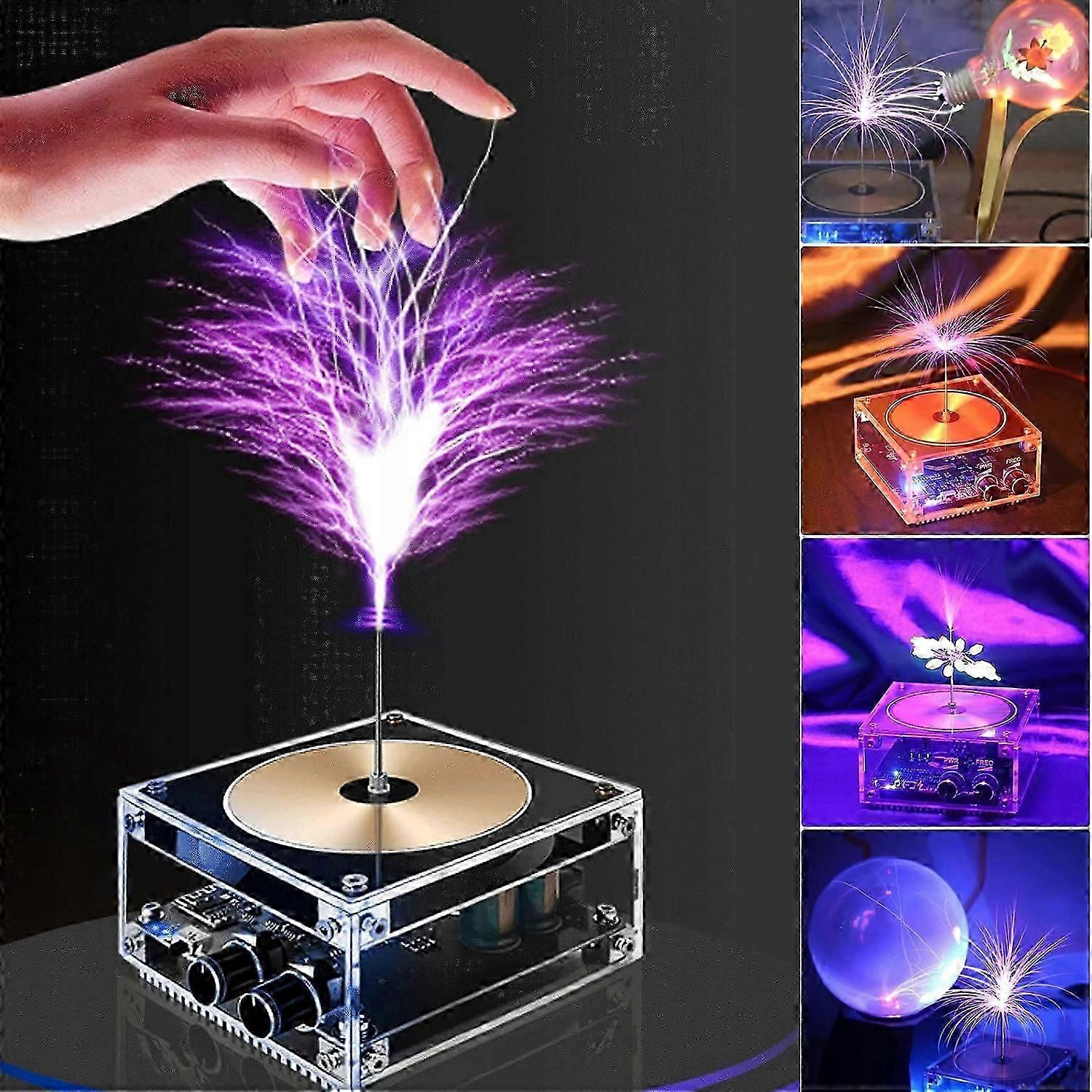 Bluetooth Tesla Coil Music Plasma Speaker Touchable Science Experiments