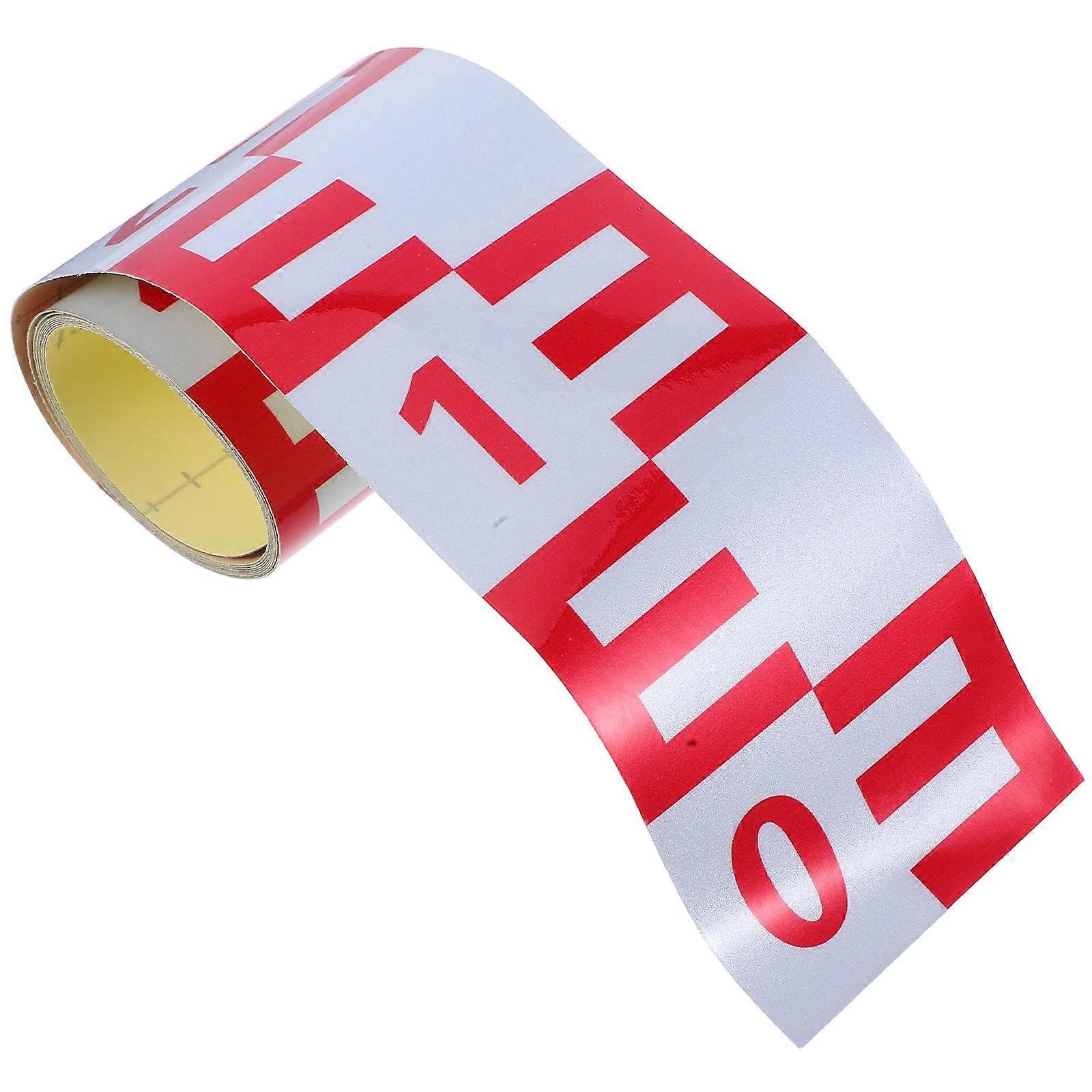 Water Level Sticker Pool Adhesive Gauge Measuring Tape