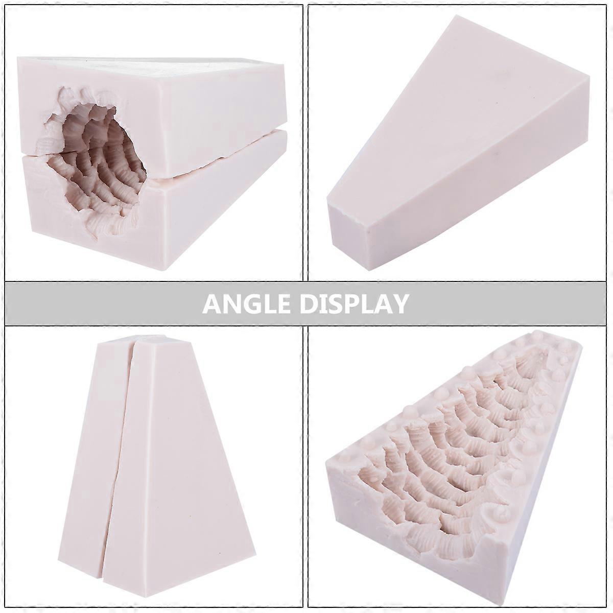 Silicone Christmas Tree Candle Mold for Candle Making 1Pcs DIY Kit