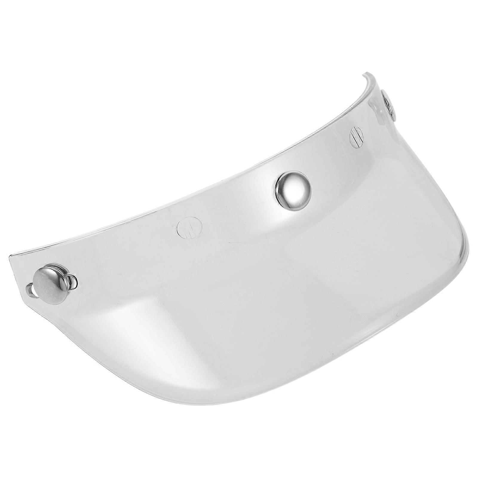 Visor Motorcycle Accessory for Sun Protection Transparent Pc