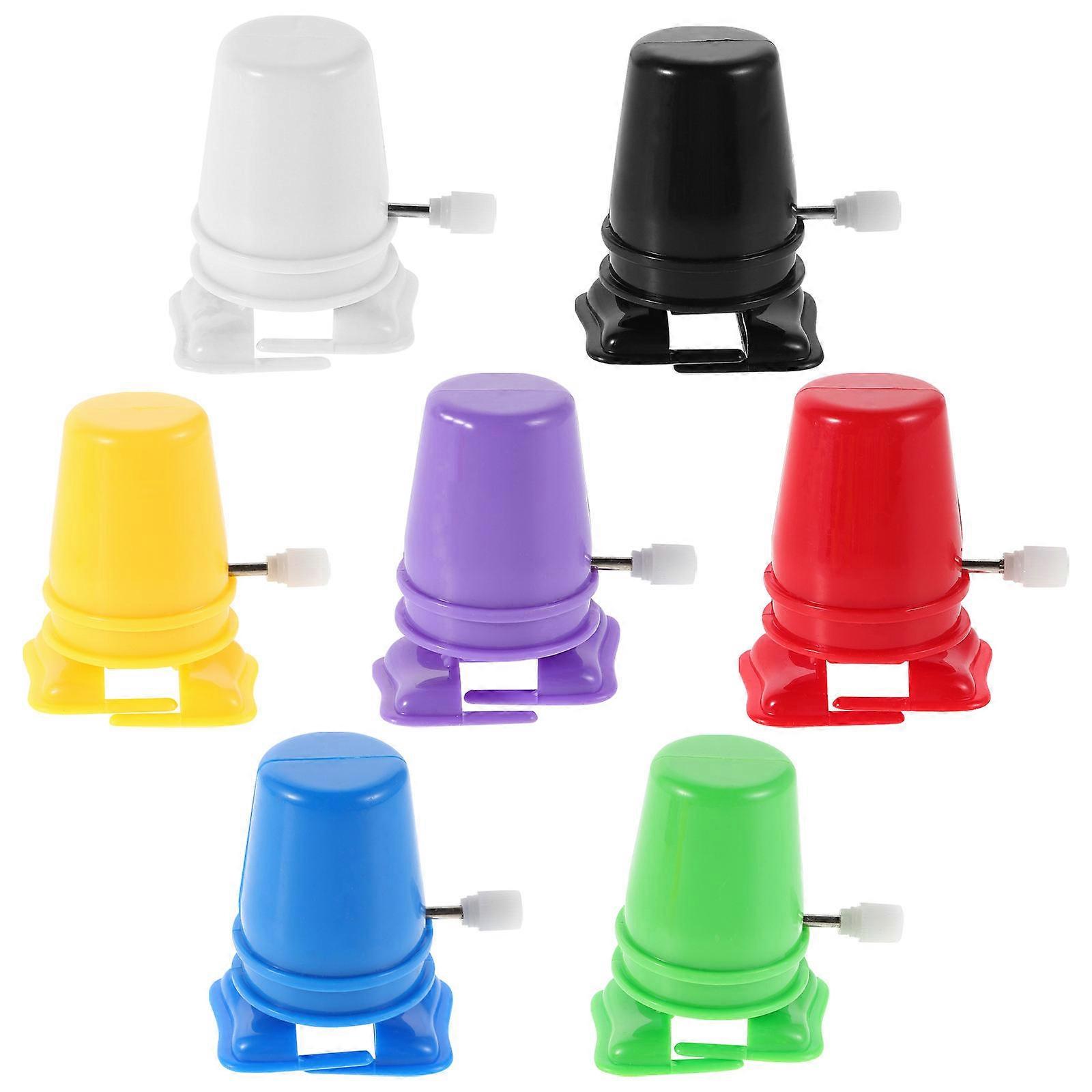 Clay Crafts Plastic Clockwork Walking Movement for 7Pcs DIY Toy Components