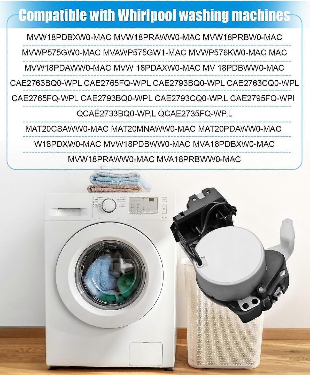 Washer Shift Actuator W11212745 W11112160 for Whirlpool  Load Models, Smooth Cycle Switching