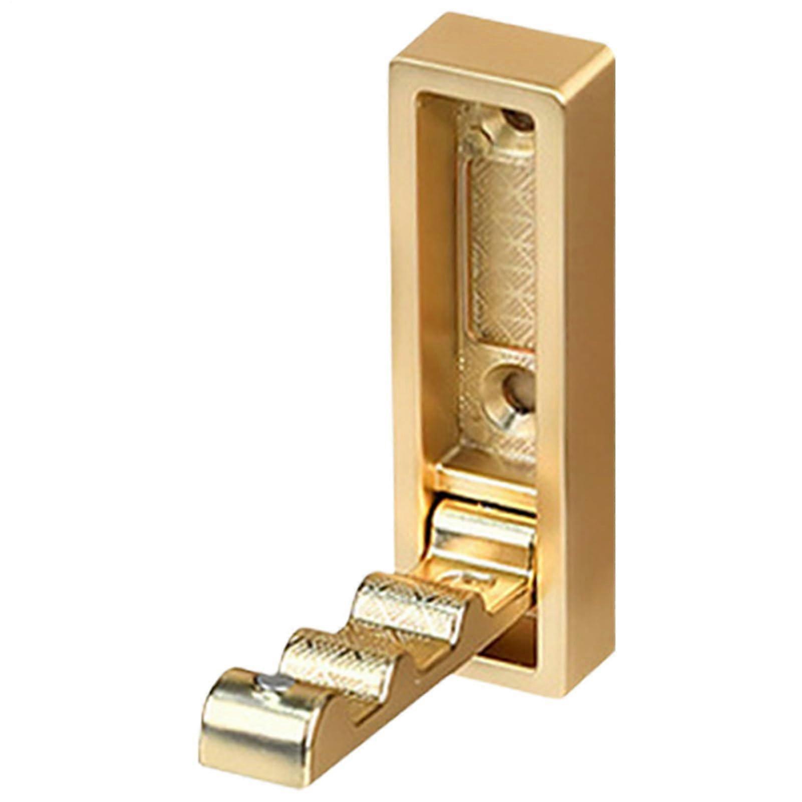 Wall Hooks with Strong Adhesive Grip, Foldable Clothes Hanger Hooks for Space Saving Storage