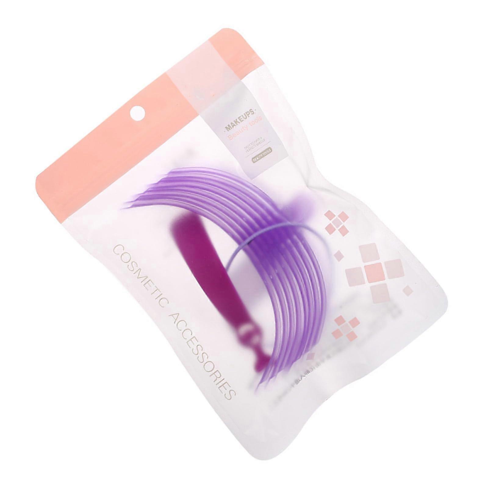 Adjustable Handle Eyebrow Stencil with Secure Strap Hold, Reusable Brow Template for Shaping