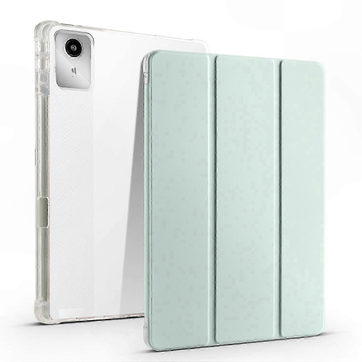 Leather Case with 3-Fold Design for 11 Inch Tablets, Compatible with Multiple Models