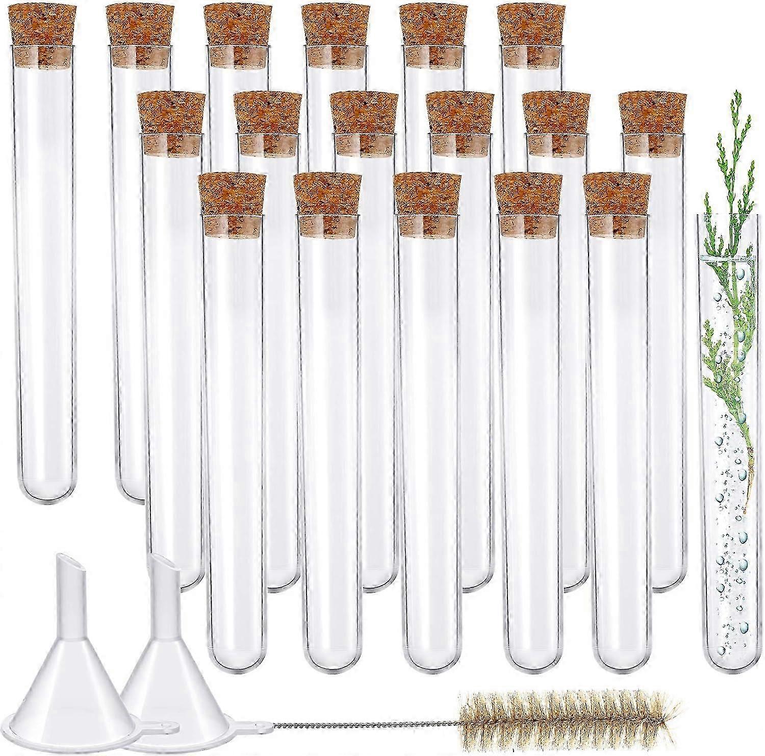 Plastic Test Tubes, Essential for Halloween Science Party, Candy Storage 26-27s