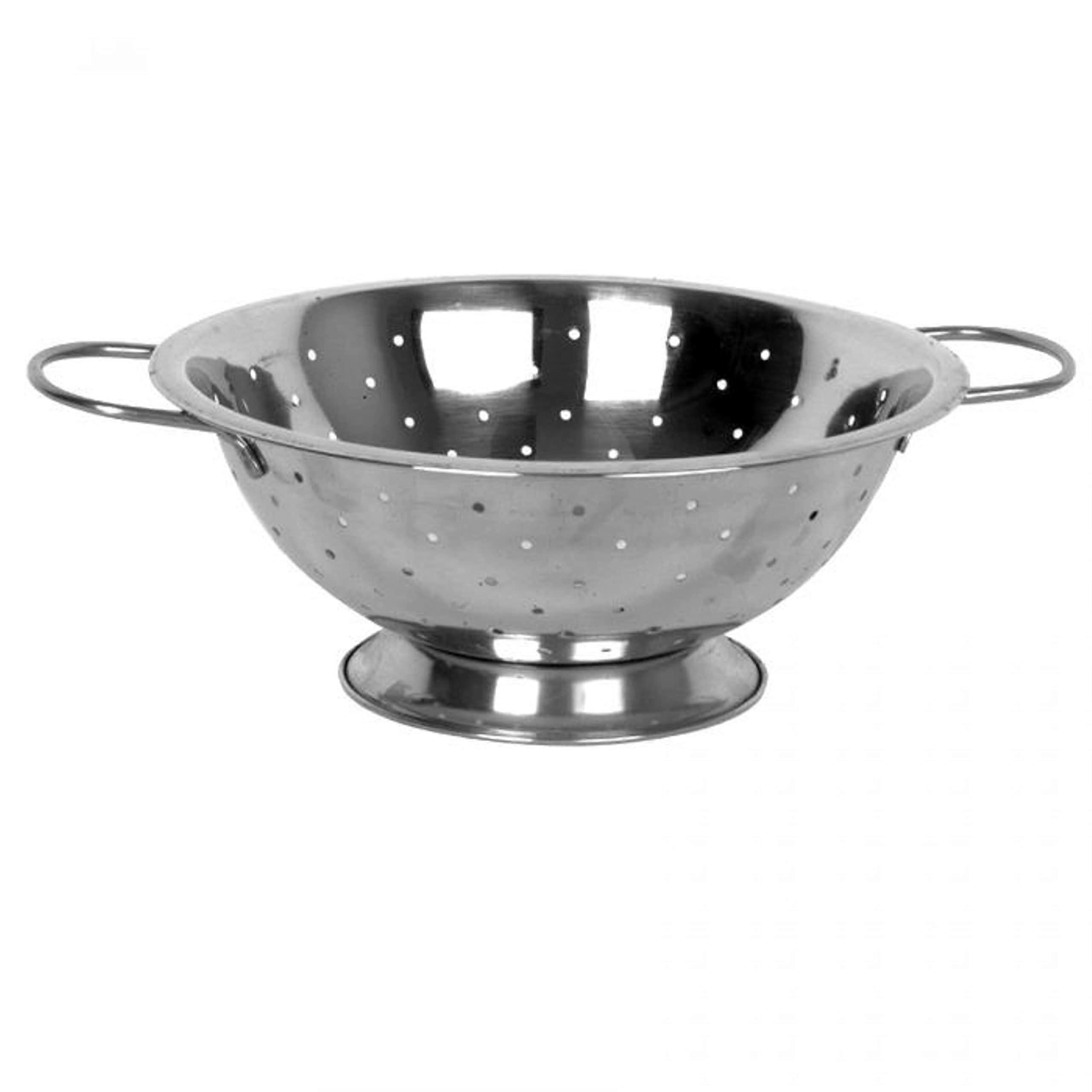 8 qt. Stainless Steel Colander with Handle 26-27s
