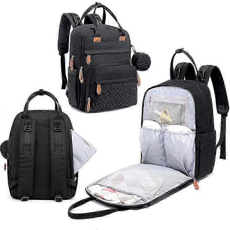 Diaper Bag Backpack ,Multifunction Large Travel Backpack 25-26