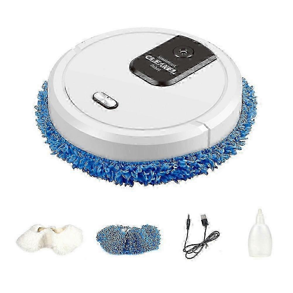 Smart Vacuum Cleaner Robot with Sweeping and Mopping Functions