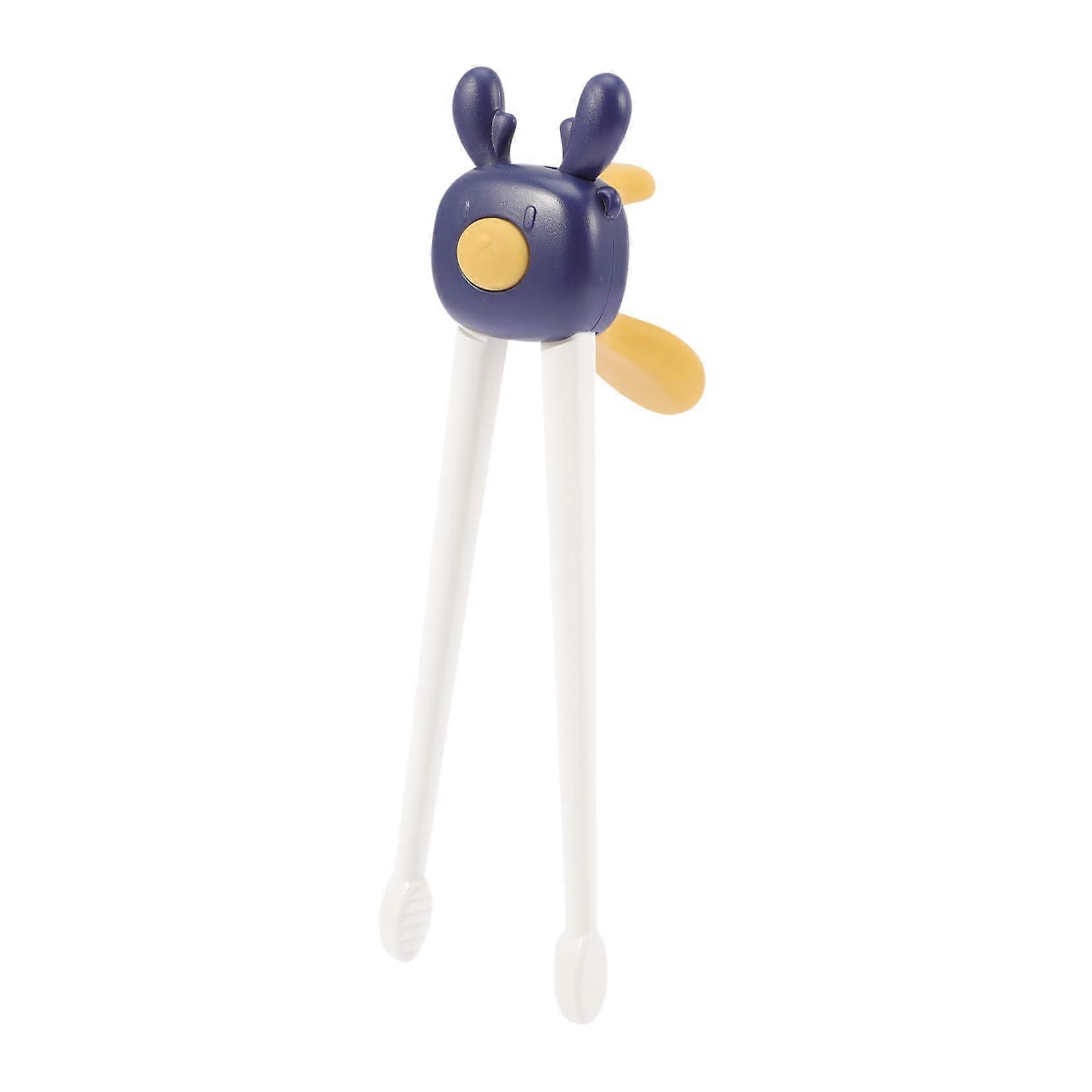 Cartoon Training Chopsticks for Kids Beginners with Helper and Case, Easy Learning Gift Set