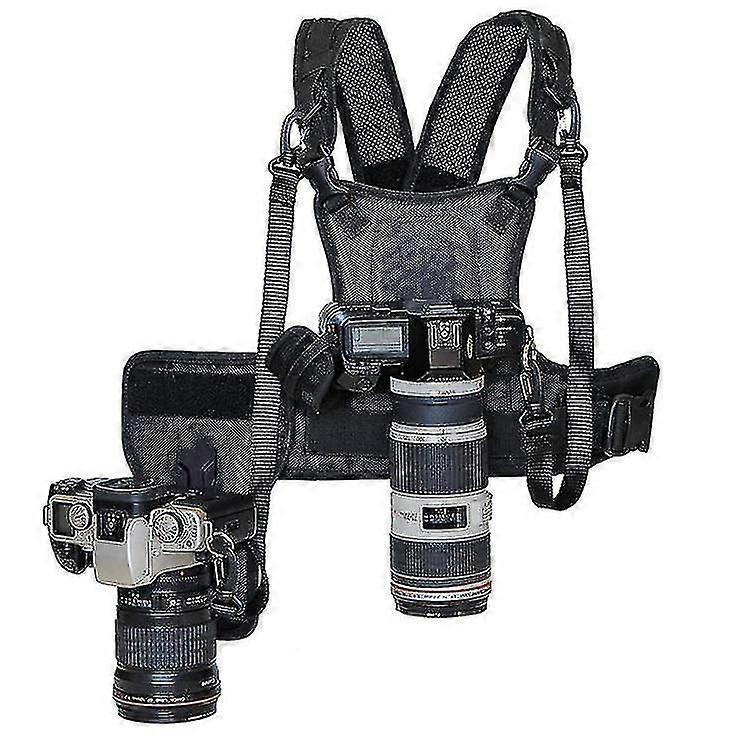 Camera Carrying Chest Harness System