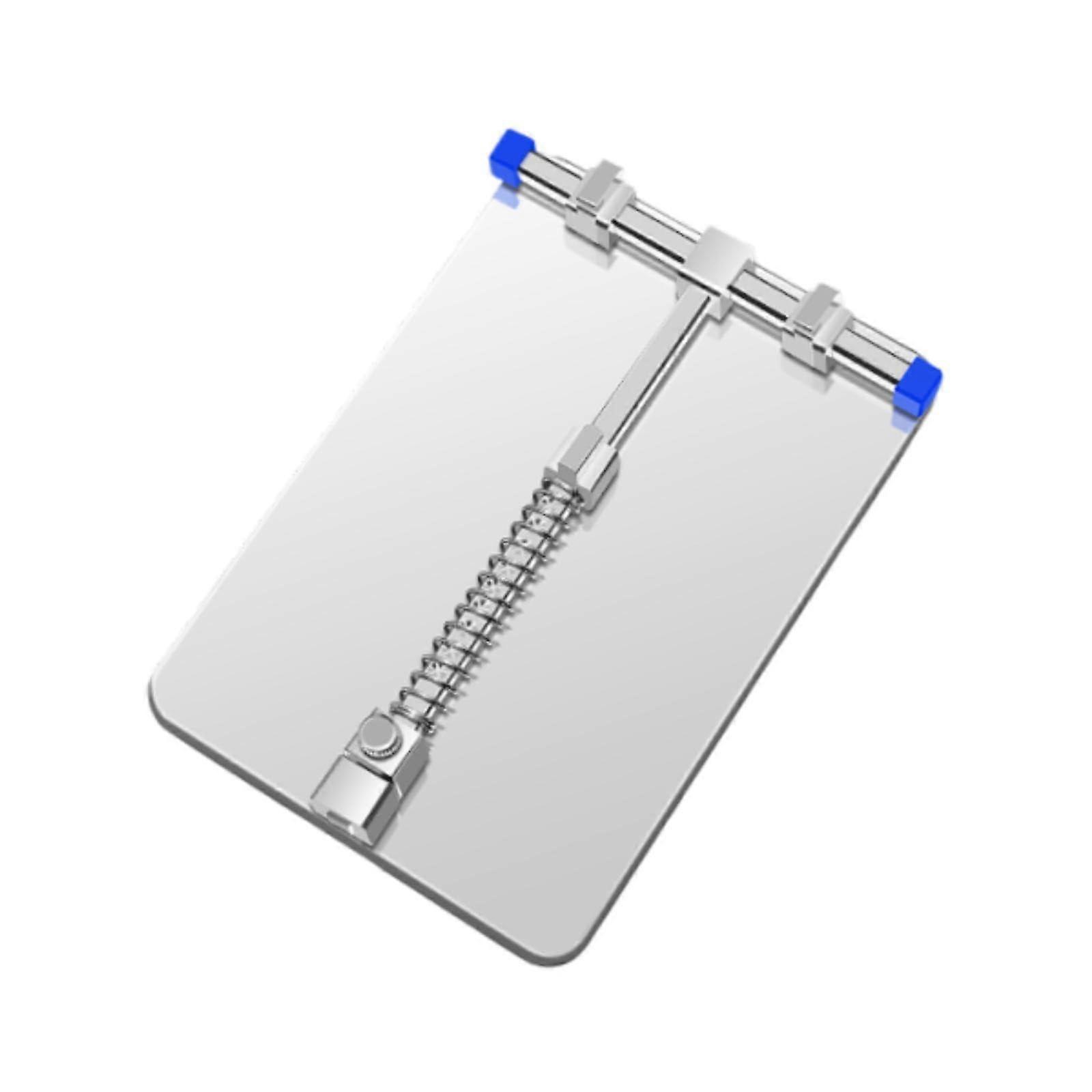 Adjustable PCB Holder with Stable Metal Base for Soldering and Circuit Board  Clamp