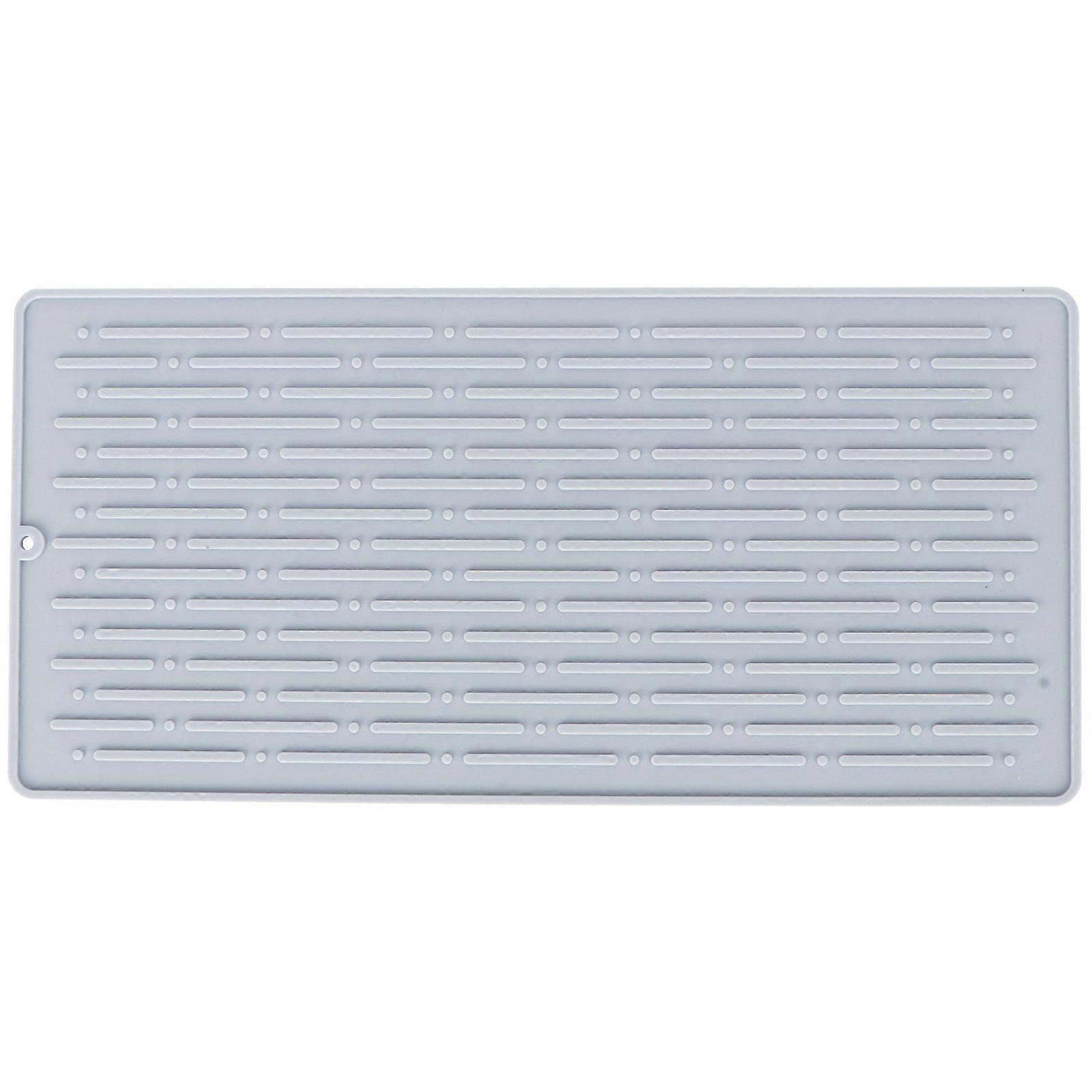 Non-Slip Silicone Drain Pad for Drying Soda Bottles, Kitchen Mat